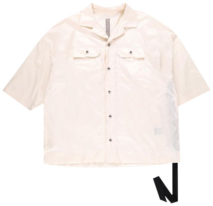 Rick Owens DRKSHDW Magnum Tommy Shirt Cream