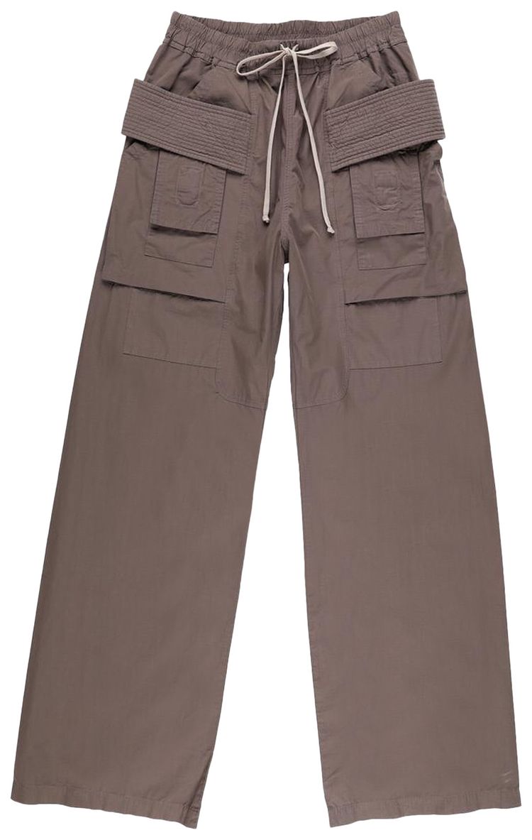 Rick Owens DRKSHDW Creatch Wide Drawstring Cargo Dust