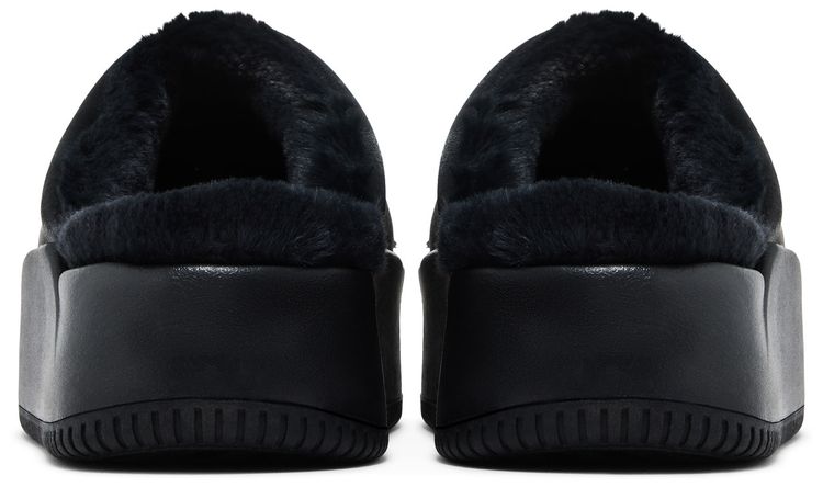 Nike Wmns Calm Elevation Fur Slide Black