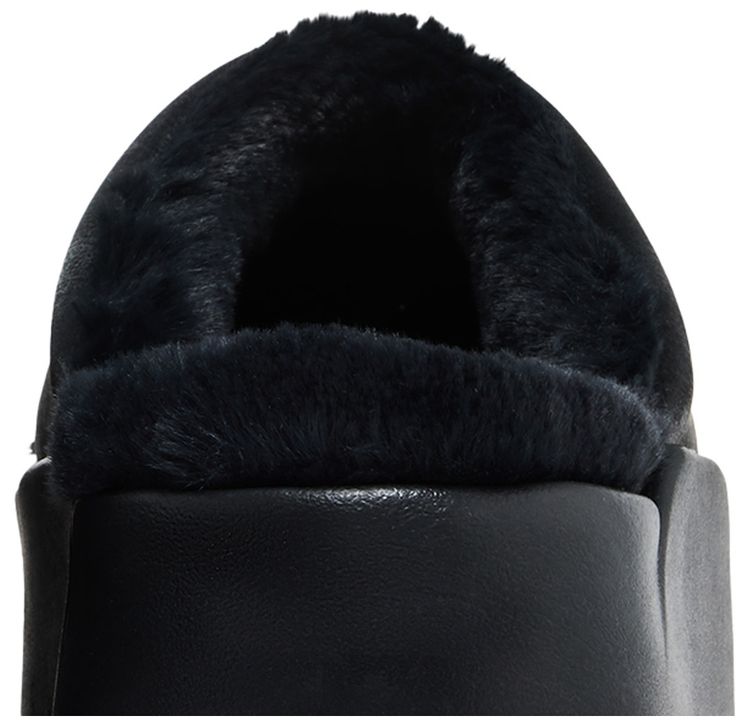 Nike Wmns Calm Elevation Fur Slide Black