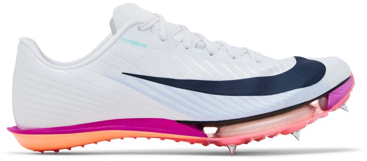 Nike Maxfly 2 WhiteBright CrimsonHyper TurquoiseObsidian