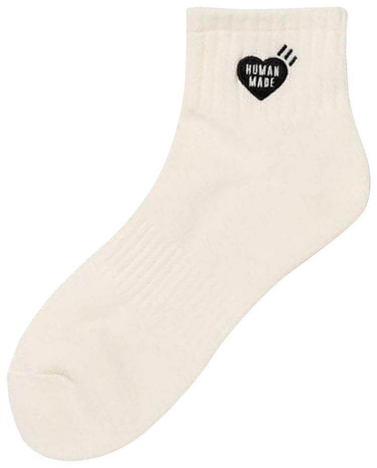 Human Made Pile Short Socks White