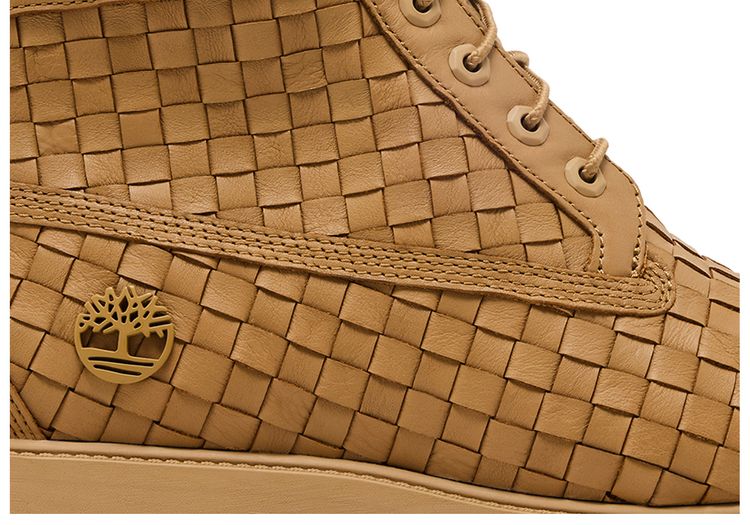 Timberland 6 Inch Premium Boot Woven Medium Beige Full Grain