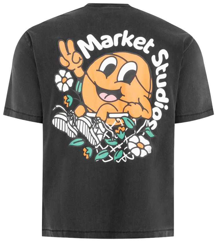Market Chill In The Net T Shirt Black