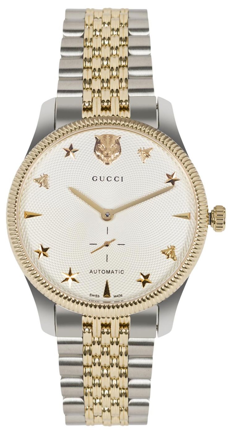 Gucci G Timeless Automatic Watch Two Tone