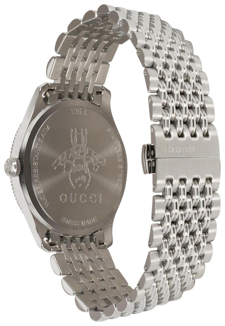 Gucci G Timeless Bracelet Watch Stainless Steel
