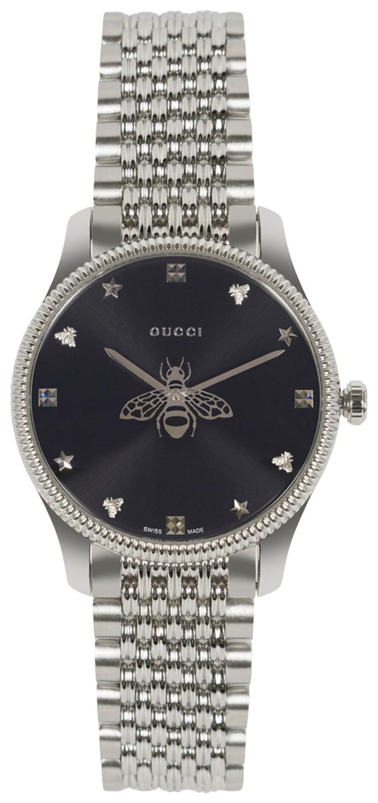 Gucci G Timeless Bracelet Watch Stainless Steel