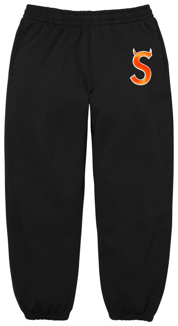 Supreme Devil S Logo Sweatpant Black
