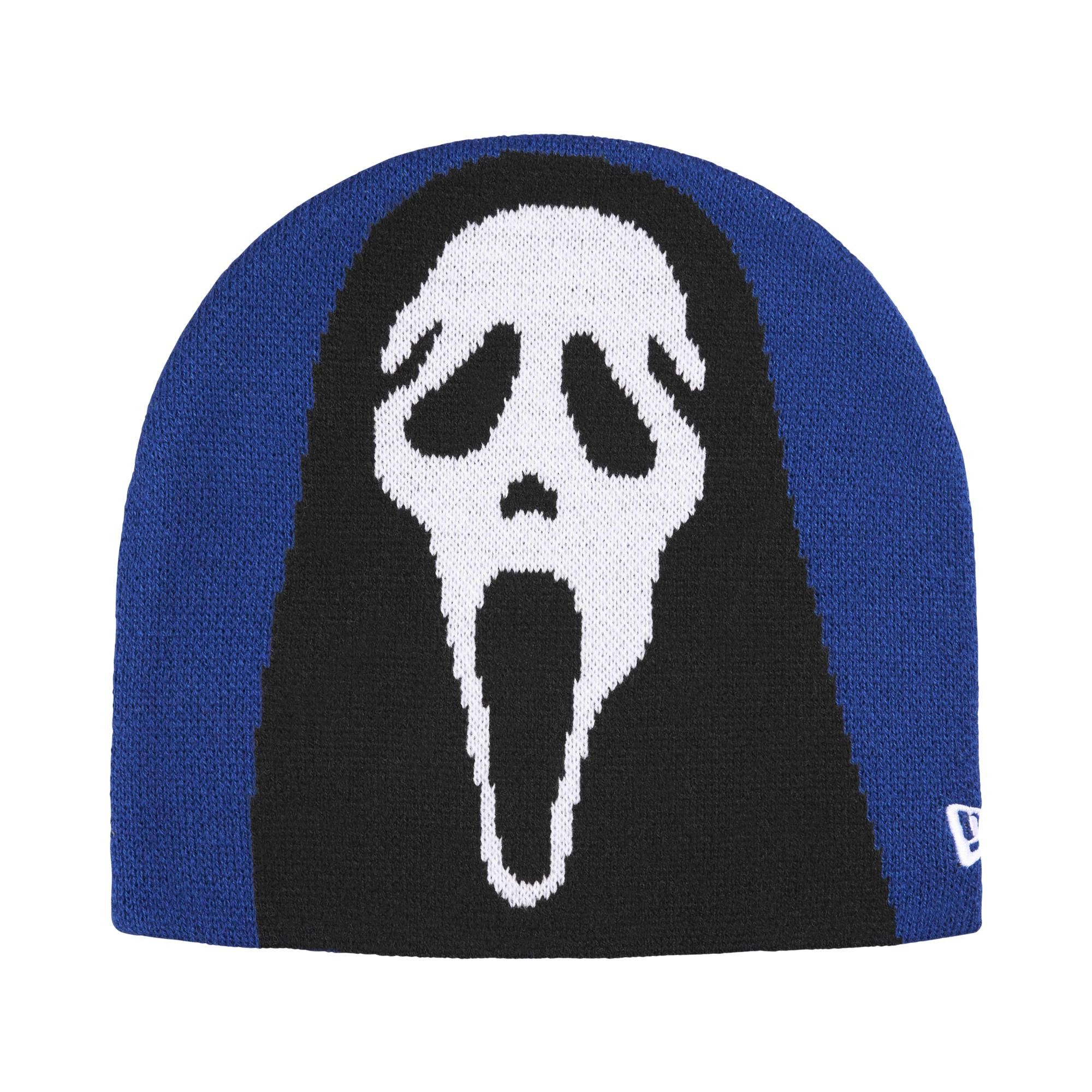 Buy Supreme New Era Ghostface Beanie 'Royal' - SS26BN43 ROYAL | GOAT
