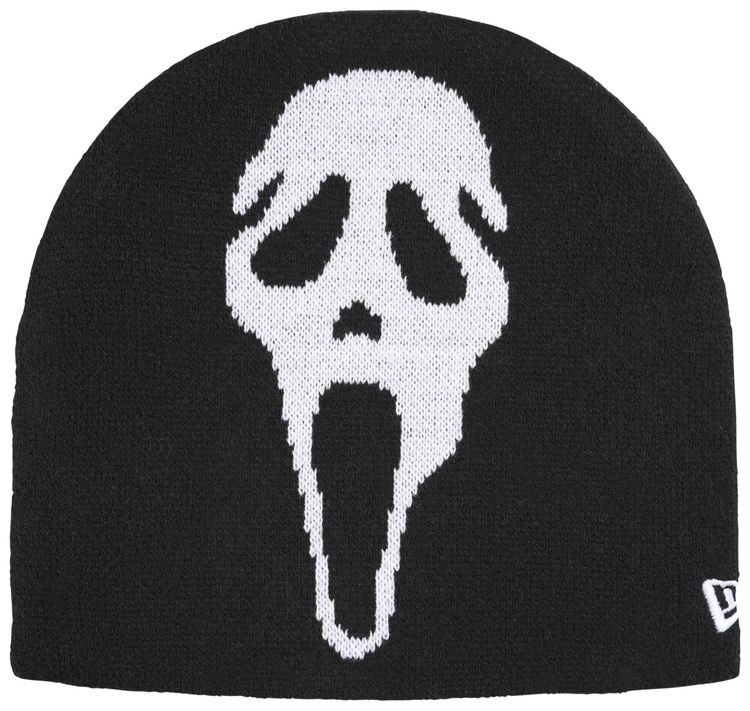 Supreme New Era Ghostface Beanie Black