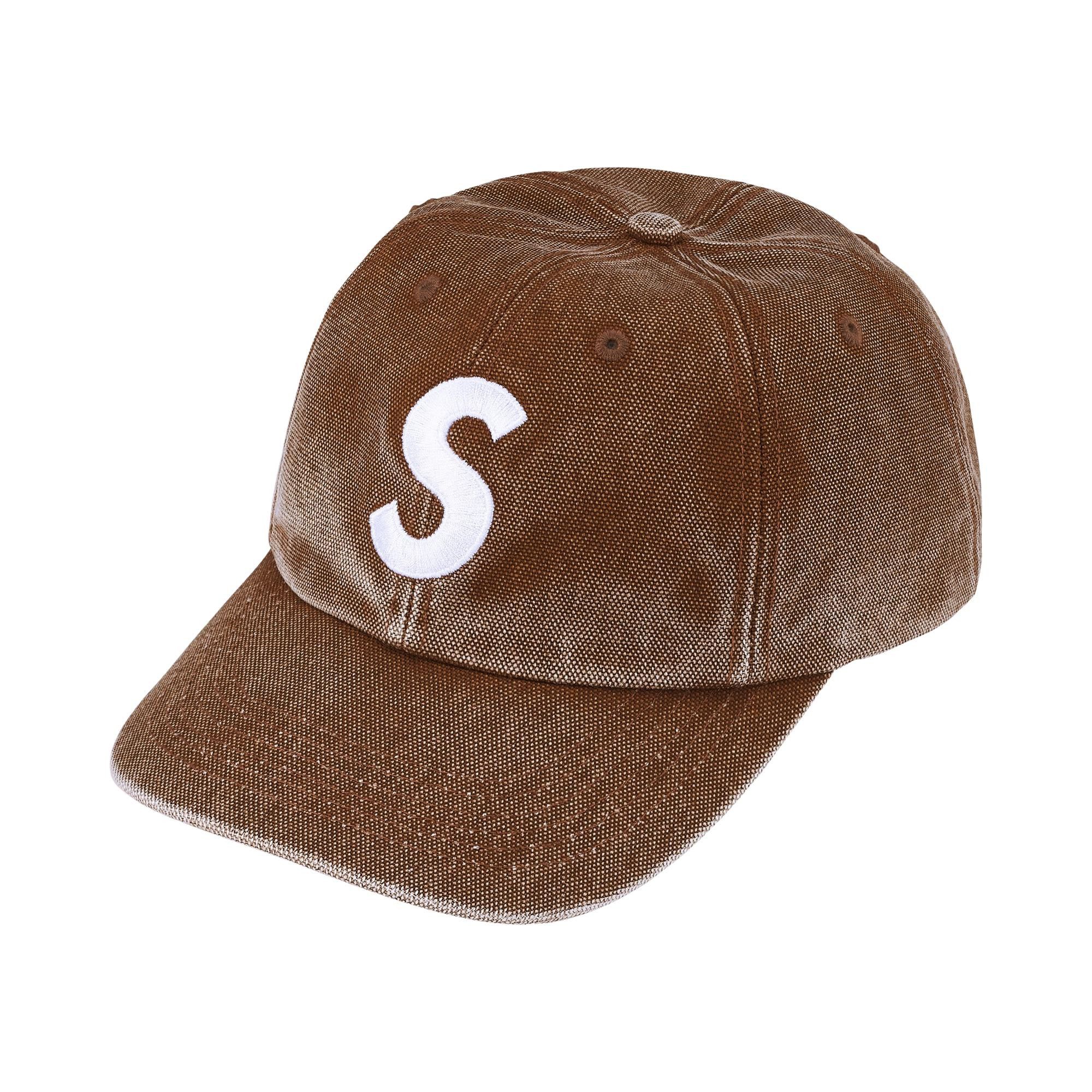 Buy Supreme Pigment Coated S Logo 6-Panel 'Brown' - SS26H3 BROWN