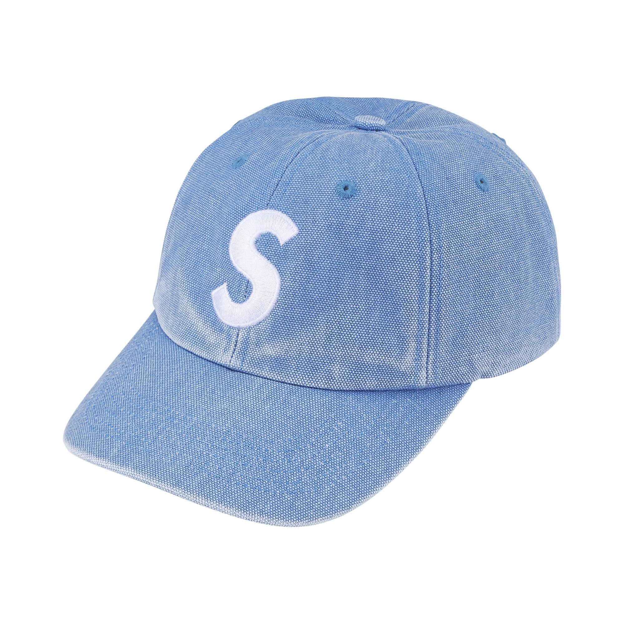 Buy Supreme Pigment Coated S Logo 6-Panel 'Light Blue' - SS26H3