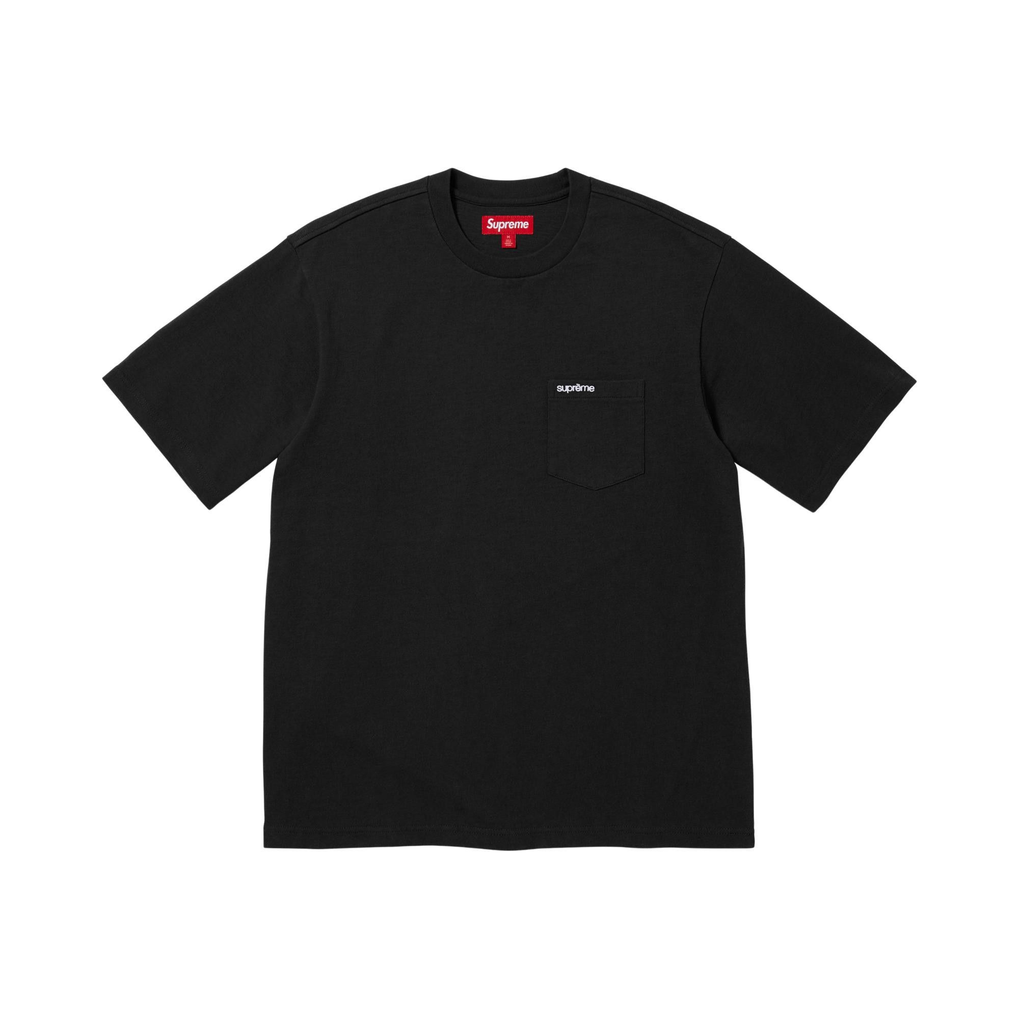 Buy Supreme Short-Sleeve Pocket Tee 'Black' - SS26KN6 BLACK | GOAT AE