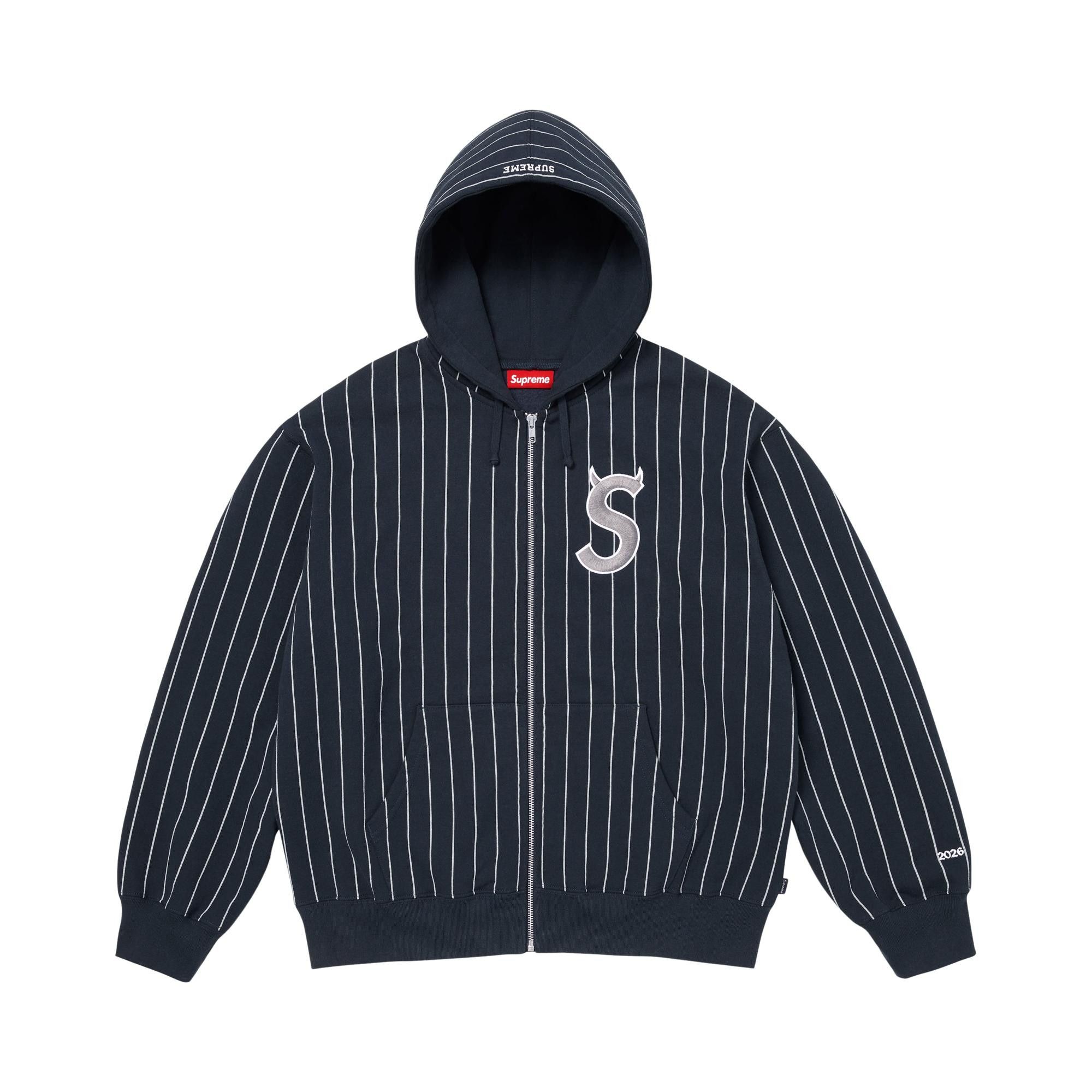 【即完品】Supreme Devil S Logo Zip Hoodie 黒 L Buy Supreme Devil S Logo Zip Up Hooded Sweatshirt 'Stripe