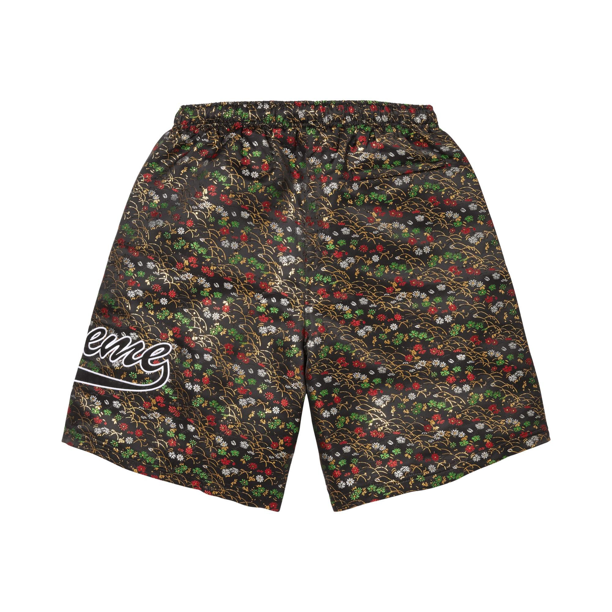Buy Supreme Floral Jacquard Short 'Black' - SS26SH35 BLACK | GOAT