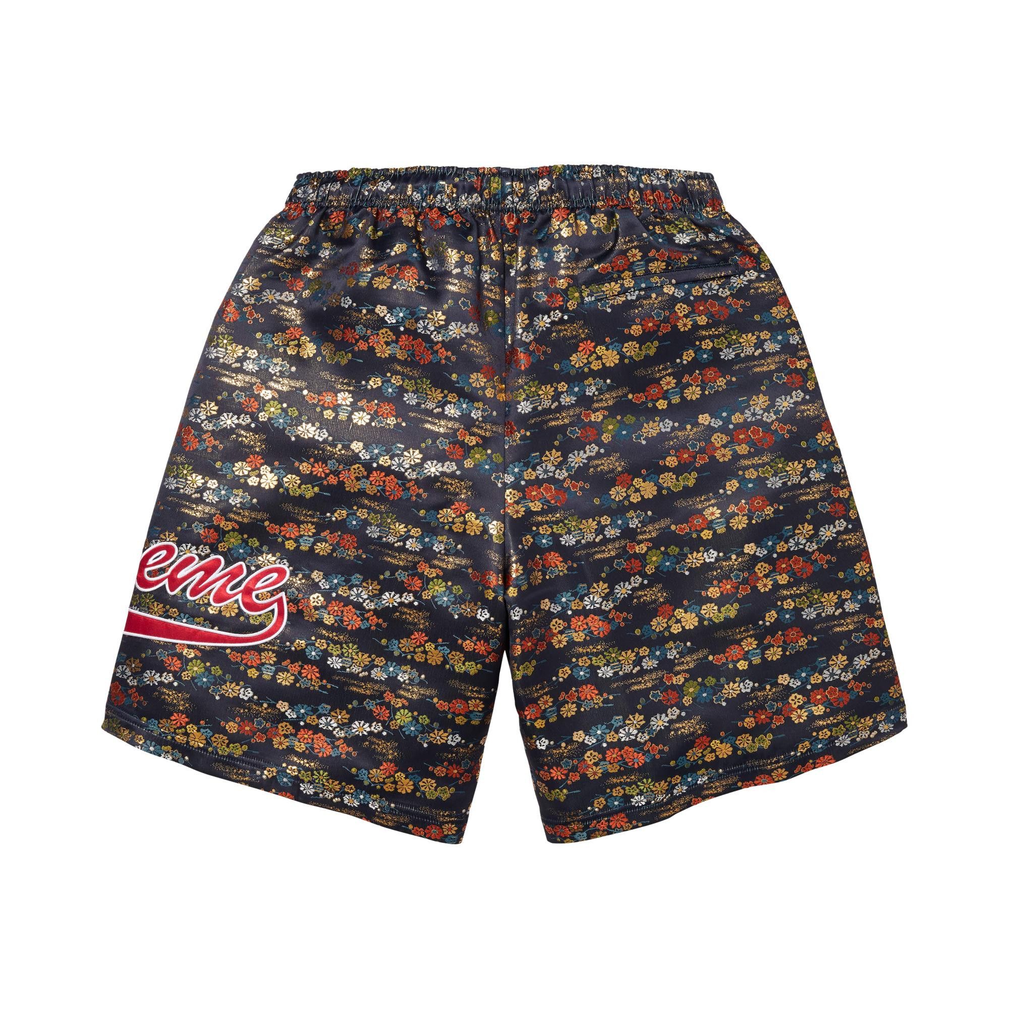 パンツ Supreme Floral Jacquard Short navy Buy Supreme Floral Jacquard Short 'Navy' - SS26SH35 NAVY | GOAT