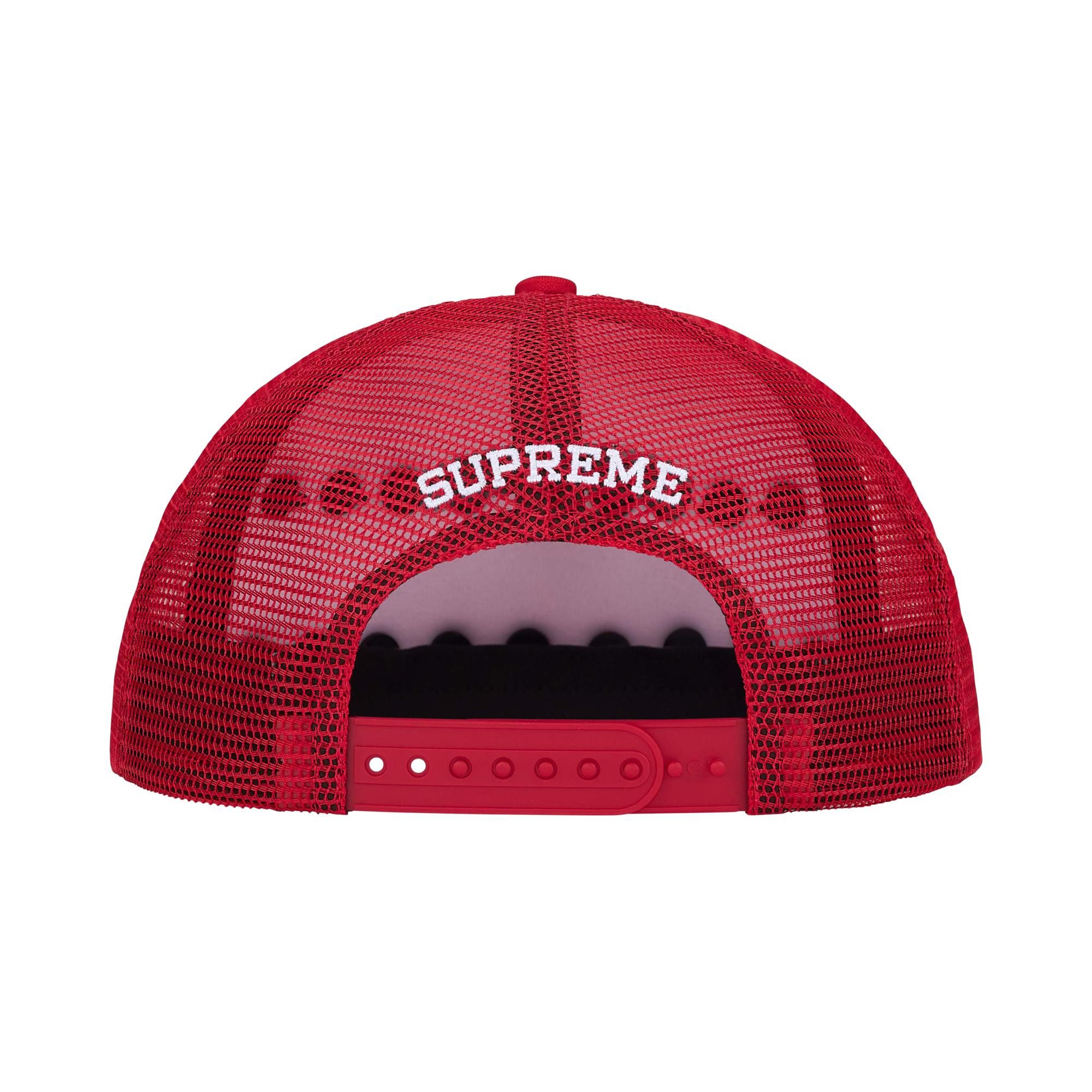 Buy Supreme Pins Mesh Back 5-Panel 'Red' - SS26H65 RED | GOAT