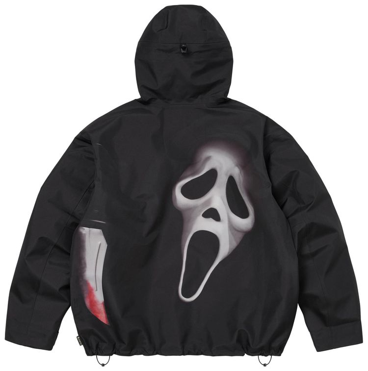 Supreme GORE TEX Ghostface Shell Jacket Black