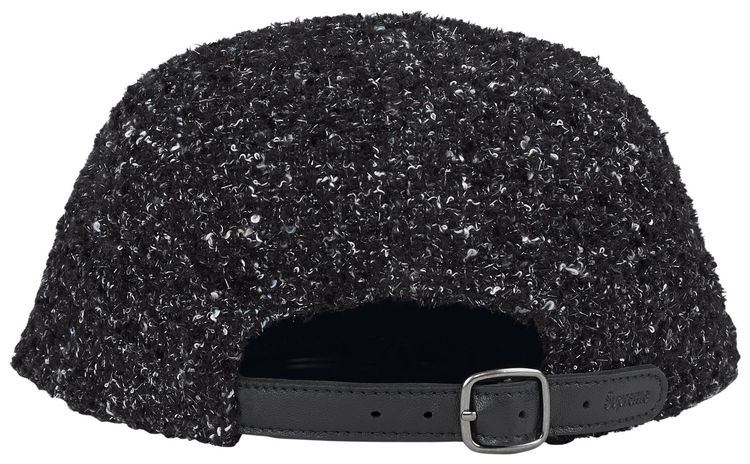Supreme Boucle Camp Cap Black