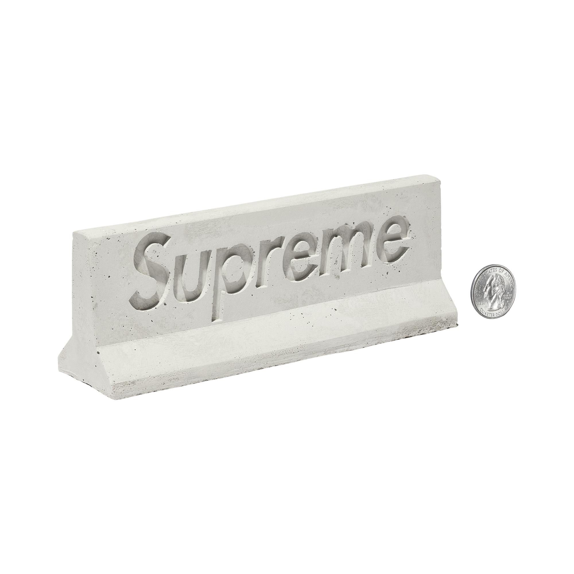 Buy Supreme x Mini Materials 1:12 Scale Jersey Barrier 'Grey