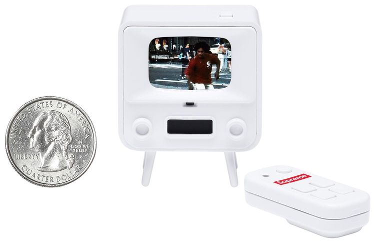 Supreme x Tiny Tv 2 White