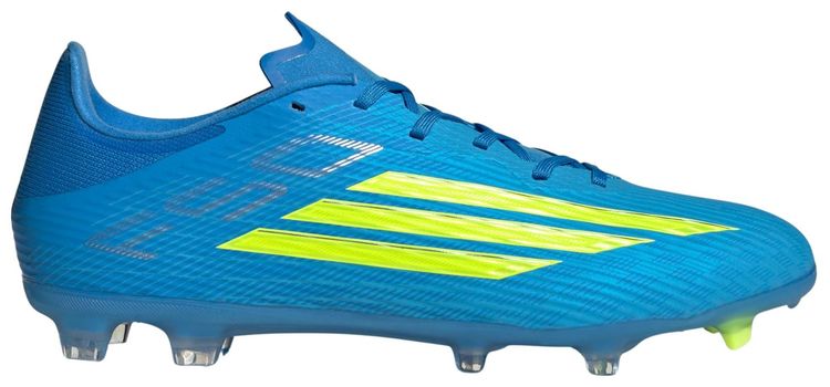 adidas F50 League FG MG Lucid Ray Blue Team Solar Yellow 2 Lucid Aquamarine