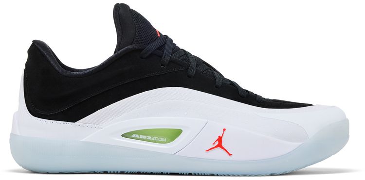 Air Jordan Zion 4 Black White Crimson