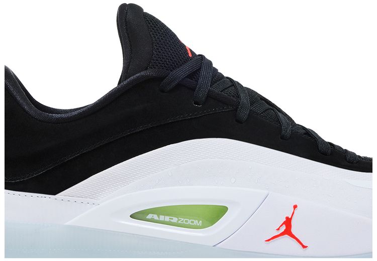 Air Jordan Zion 4 Black White Crimson