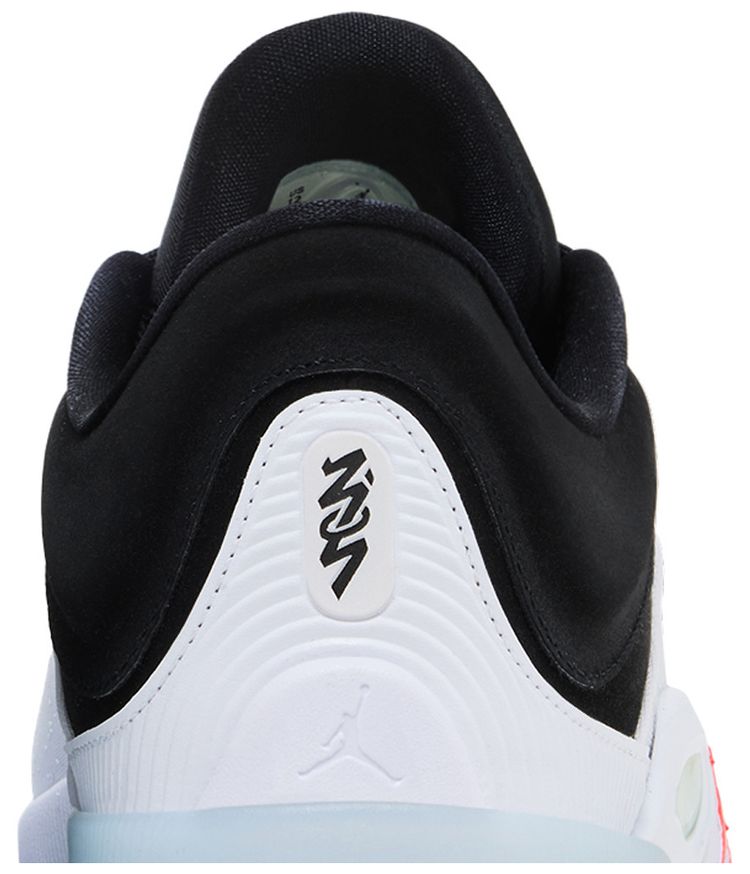 Air Jordan Zion 4 Black White Crimson