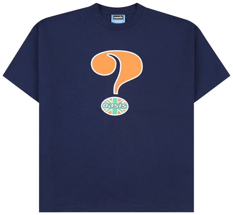 Pleasures Question Mark T Shirt Navy