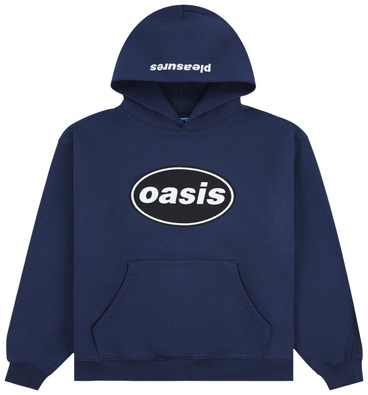 Pleasures Knebworth Hoodie Navy