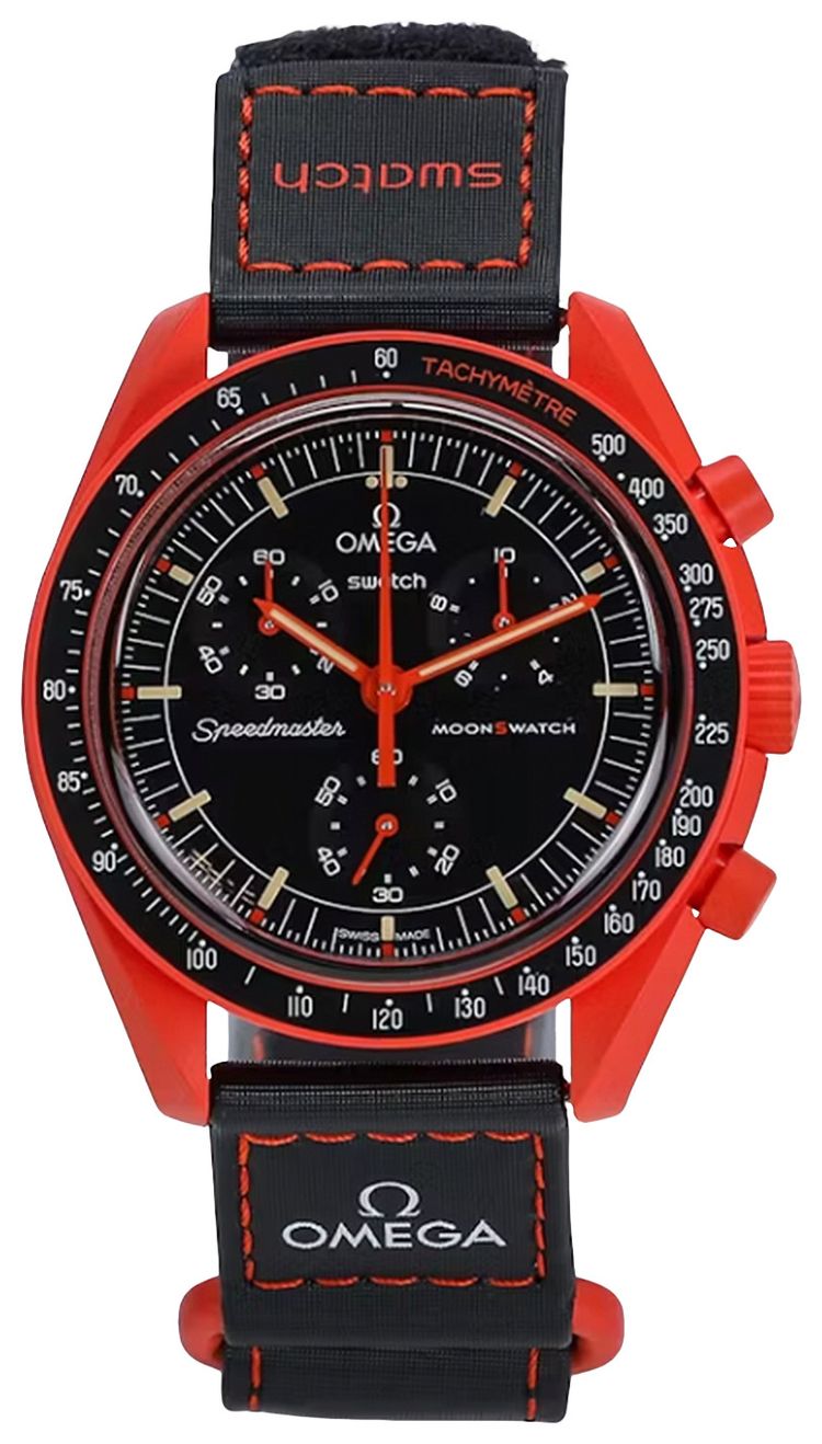 Swatch x Omega Bioceramic Moon Mission On Earth Lava