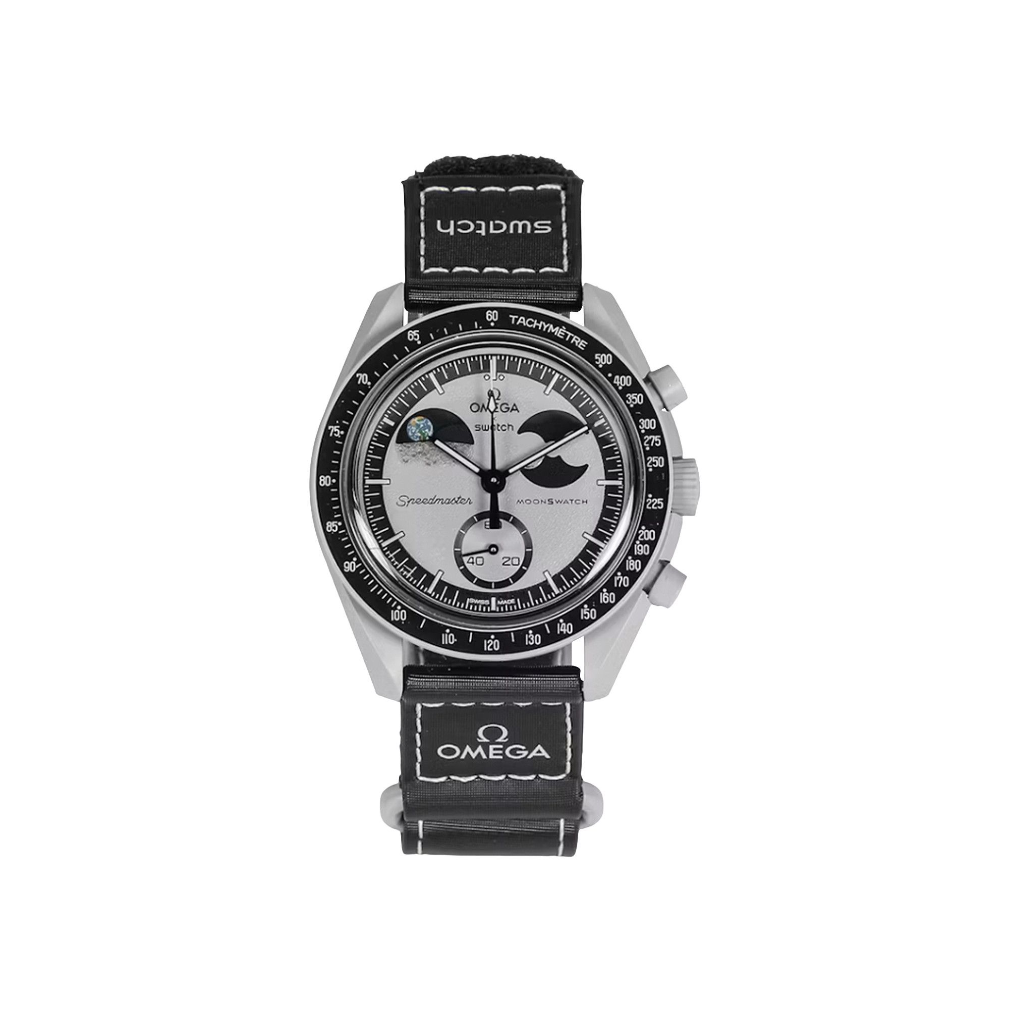 Buy Swatch x Omega Bioceramic Mission 'To Earthphase' - SO33M700
