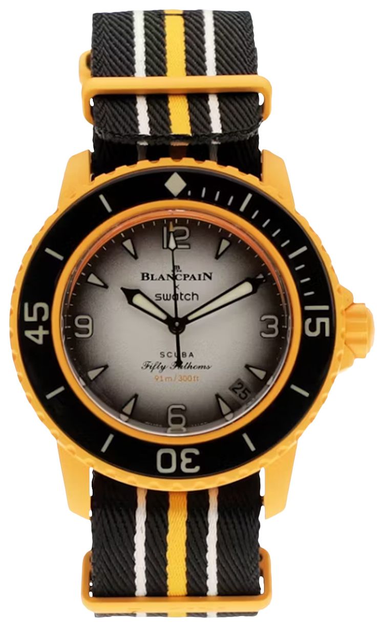 Swatch x Blancpain Scuba Fifty Fathoms Pacific Ocean