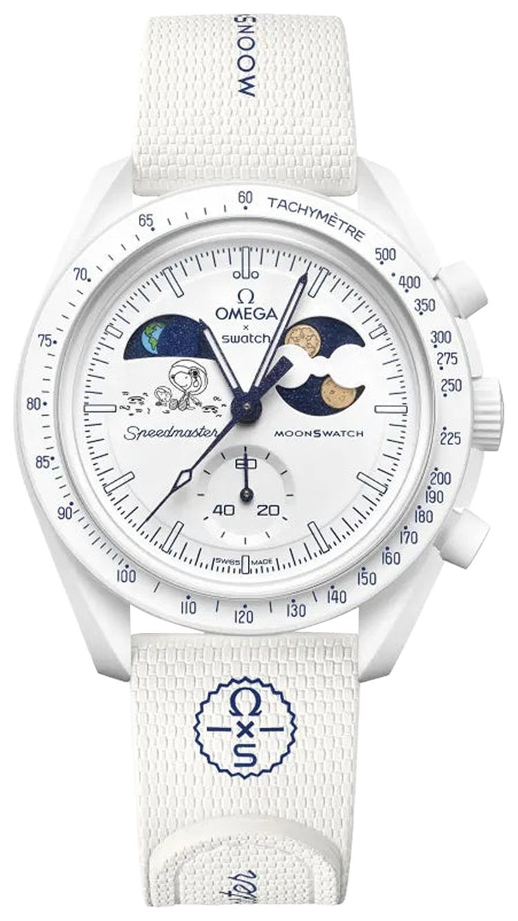 Swatch x Omega Bioceramic Moon Mission To Earthphase Moonshine Gold Cold Moon