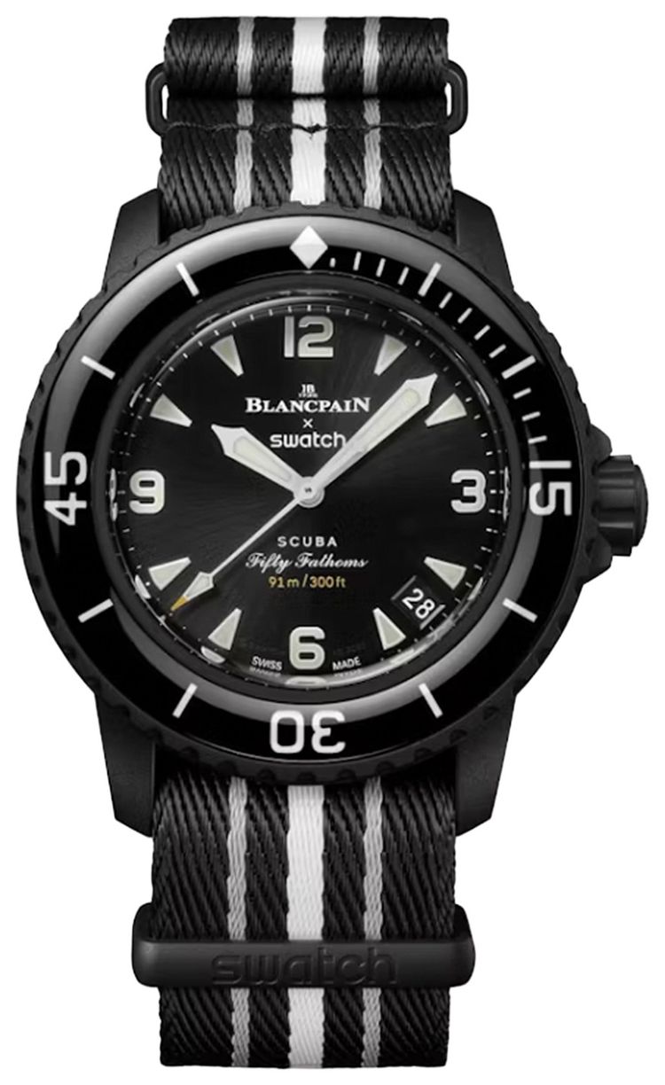 Swatch x Blancpain Scuba Fifty Fathoms Ocean Of Storms