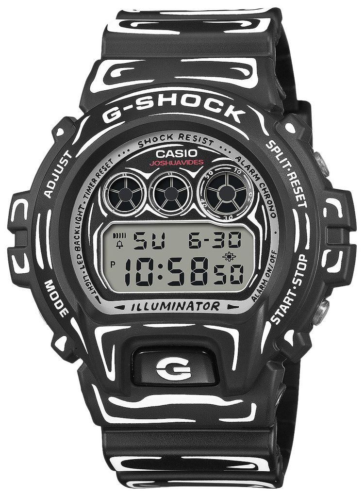 G SHOCK by Casio 6900 Series BlackWhite