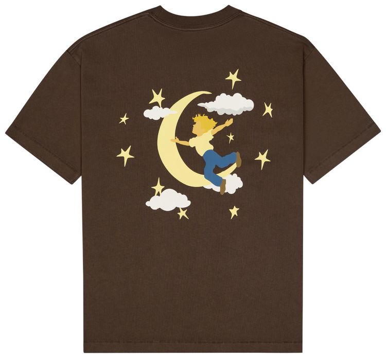 KidSuper The Boy Who Jumped The Moon Tee Mocha