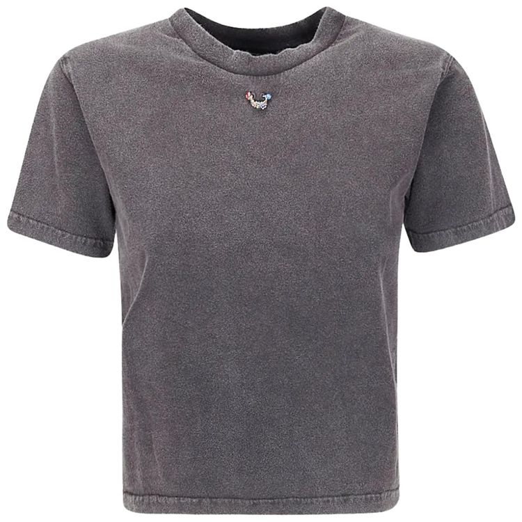 Ottolinger Pierced Fitted T Shirt Black Wash