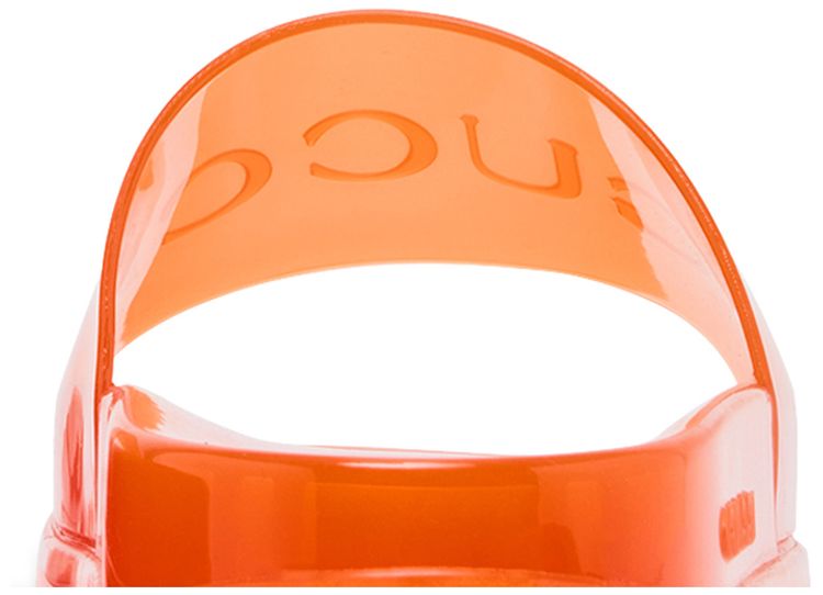 Gucci Slide Sandal Transparent Orange