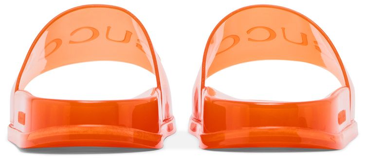 Gucci Slide Sandal Transparent Orange