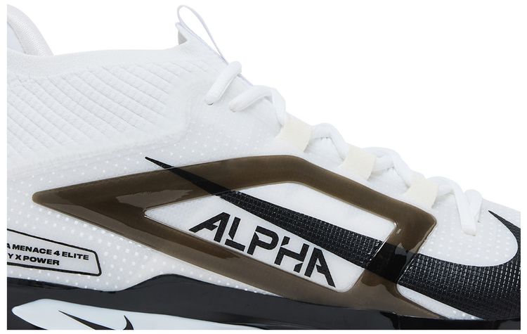Nike Alpha Menace Elite 4 White Black