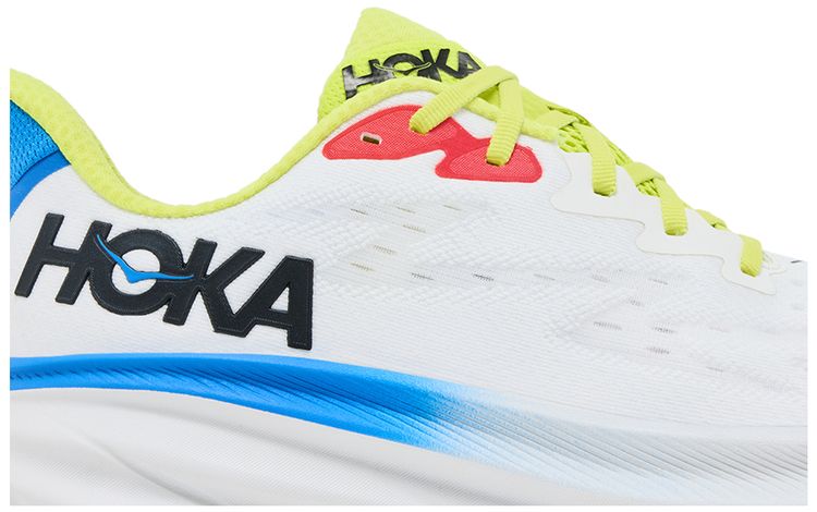 HOKA Clifton 9 Blanc De Blanc Virtual Blue
