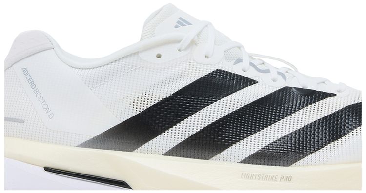 adidas Adizero Boston 13 White Black Dash Grey