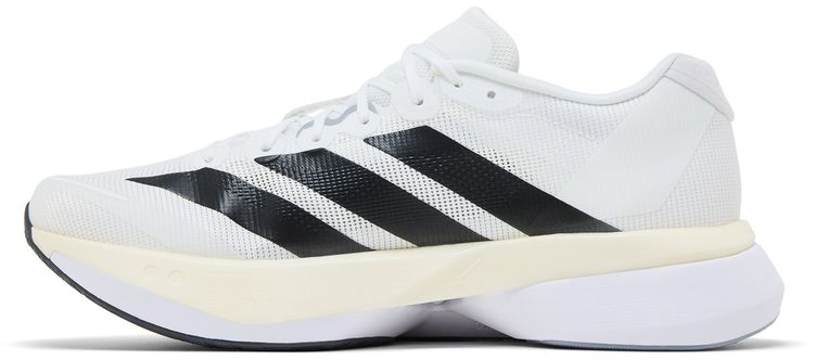 adidas Adizero Boston 13 White Black Dash Grey