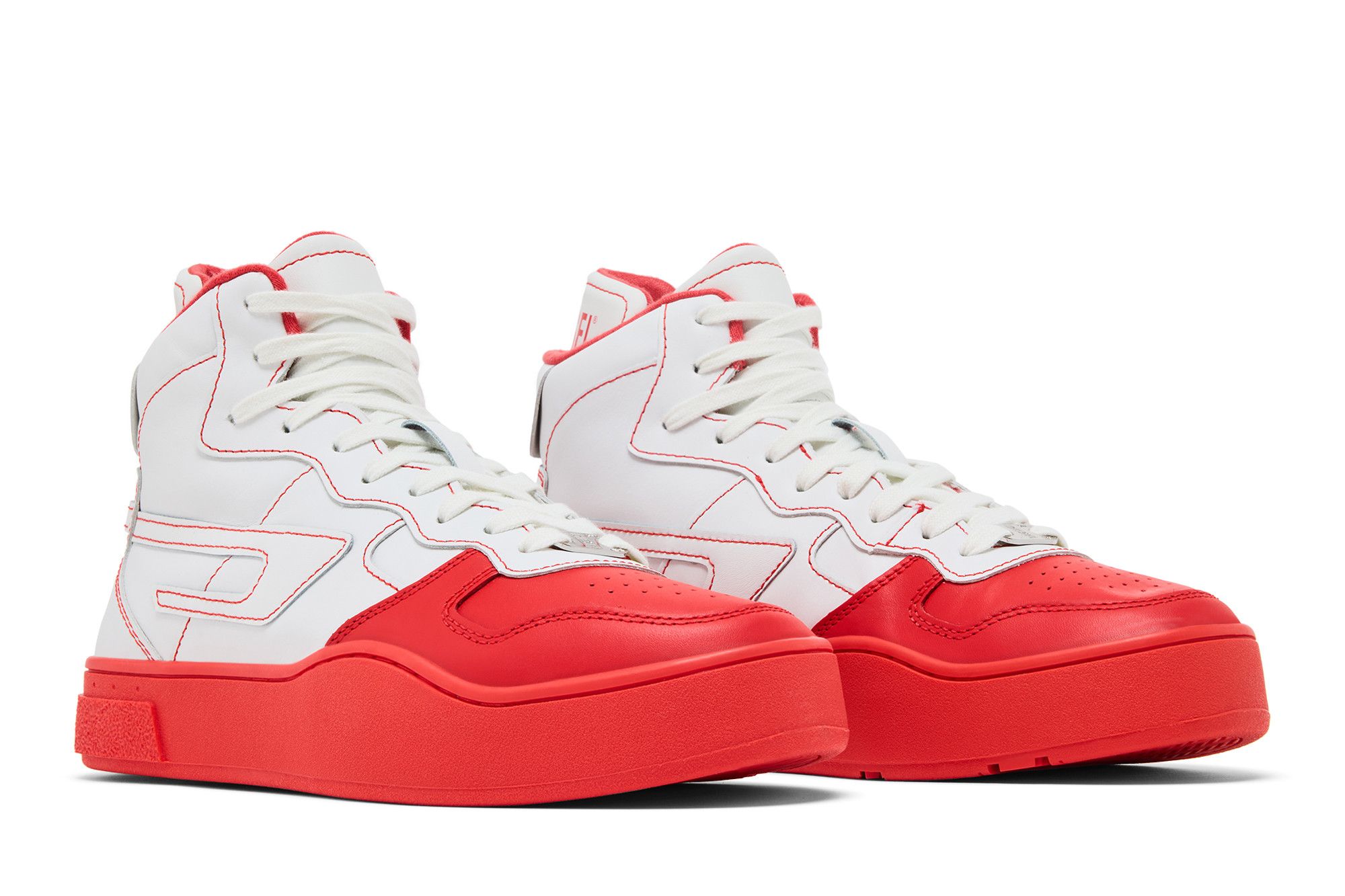 Buy Diesel S-Ukiyo Mid X 'White Red' - Y02961 PR013 H8985 | GOAT
