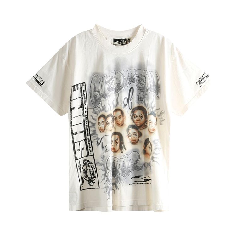 Hellstar Not Of This Earth T Shirt White