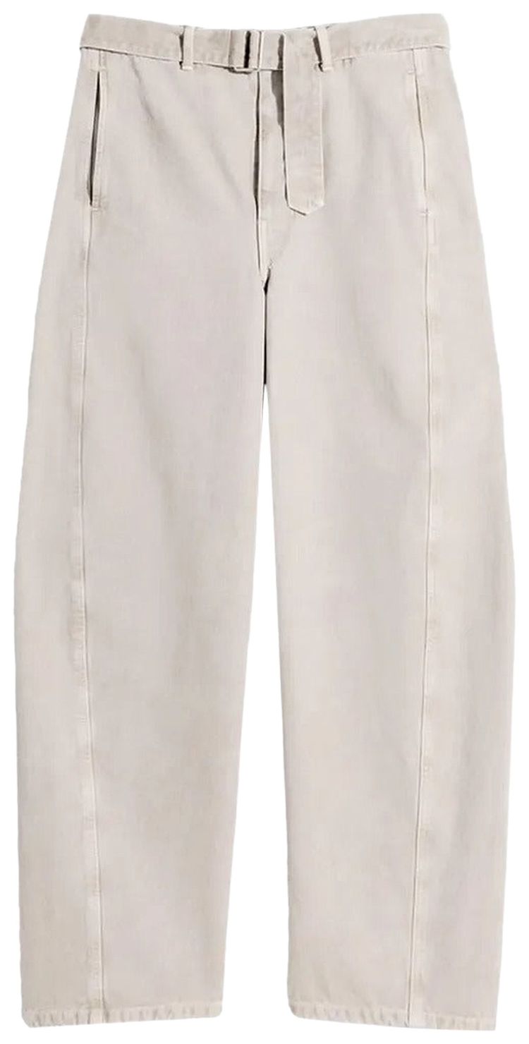 Lemaire Twisted Belted Pants Moonstone
