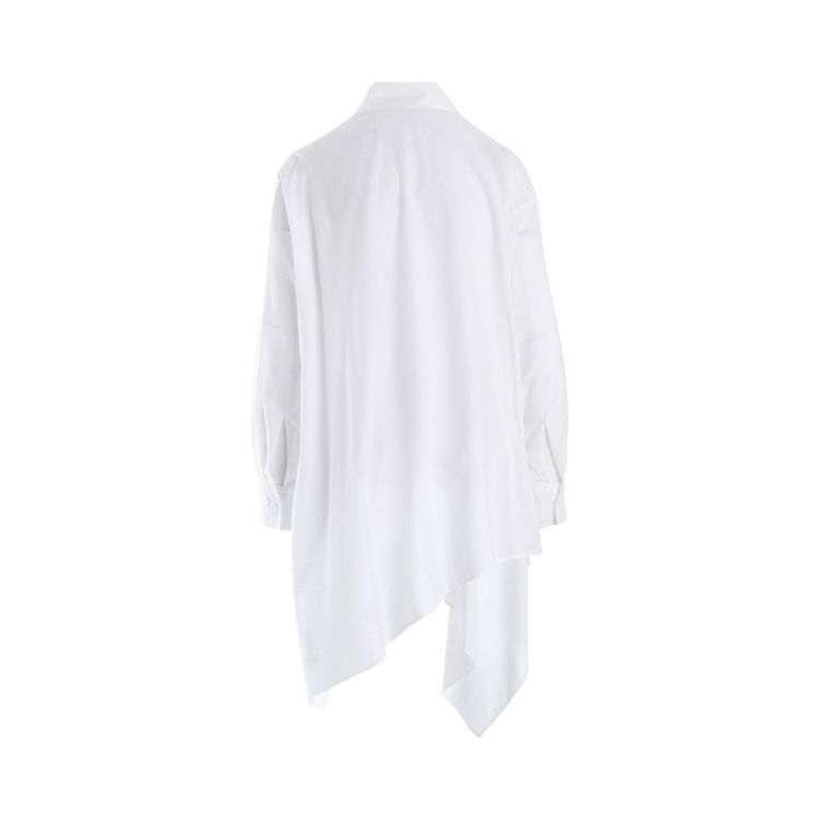 Yohji Yamamoto Asymmetric Blouse Off White