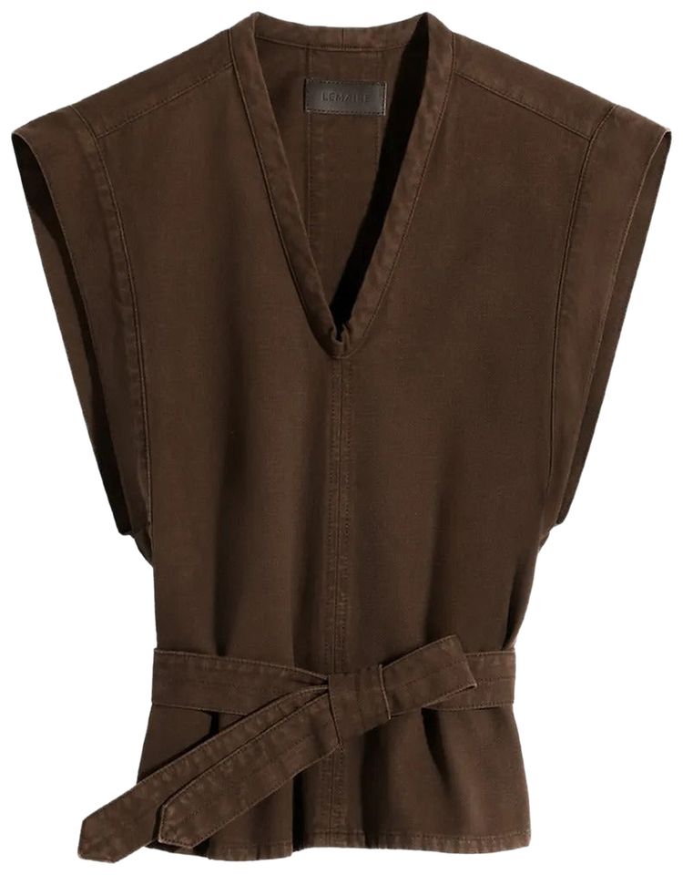 Lemaire Chasuble Top Cacao